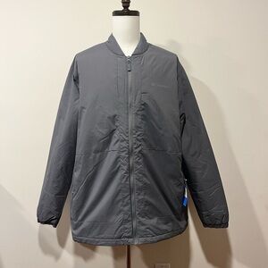 NWT Columbia Mens Black Mesa Quilted Jacket Lightweight Omni-Shield Gray 2X-Tall